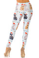 Wholesale Cats in Hats Christmas Leggings