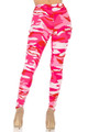 Wholesale Buttery Smooth Pink Camouflage Leggings