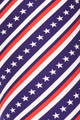 Wholesale Buttery Soft Spiral Stars and Stripes Leggings