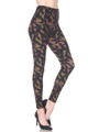 Wholesale Buttery Smooth Midnight Pink Camouflage Leggings