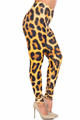 Wholesale Creamy Soft Spotted Panther Plus Size Leggings - USA Fashion™