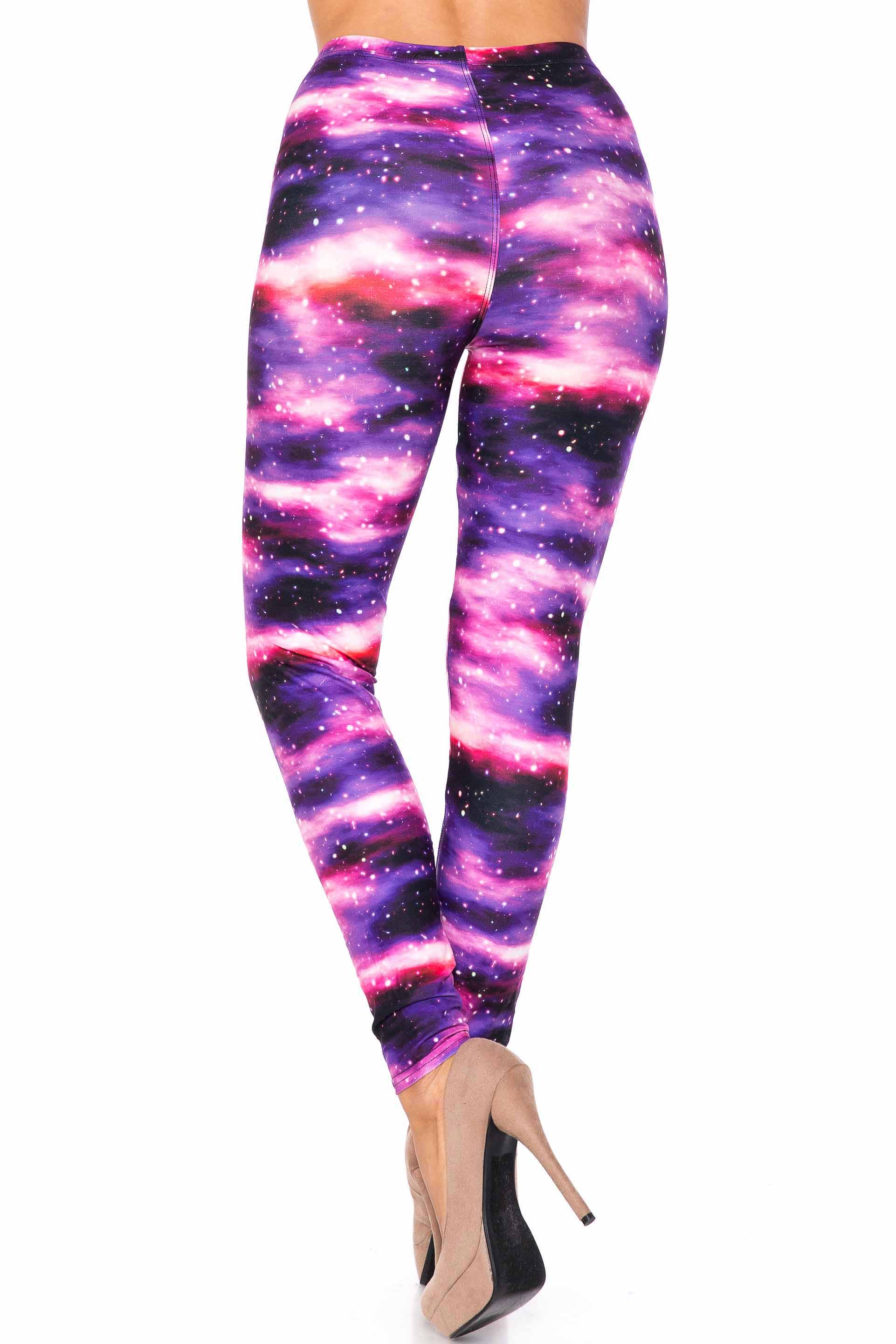 Wholesale Creamy Soft Purple Mist Extra Plus Size Leggings - 3X-5X - USA Fashion™