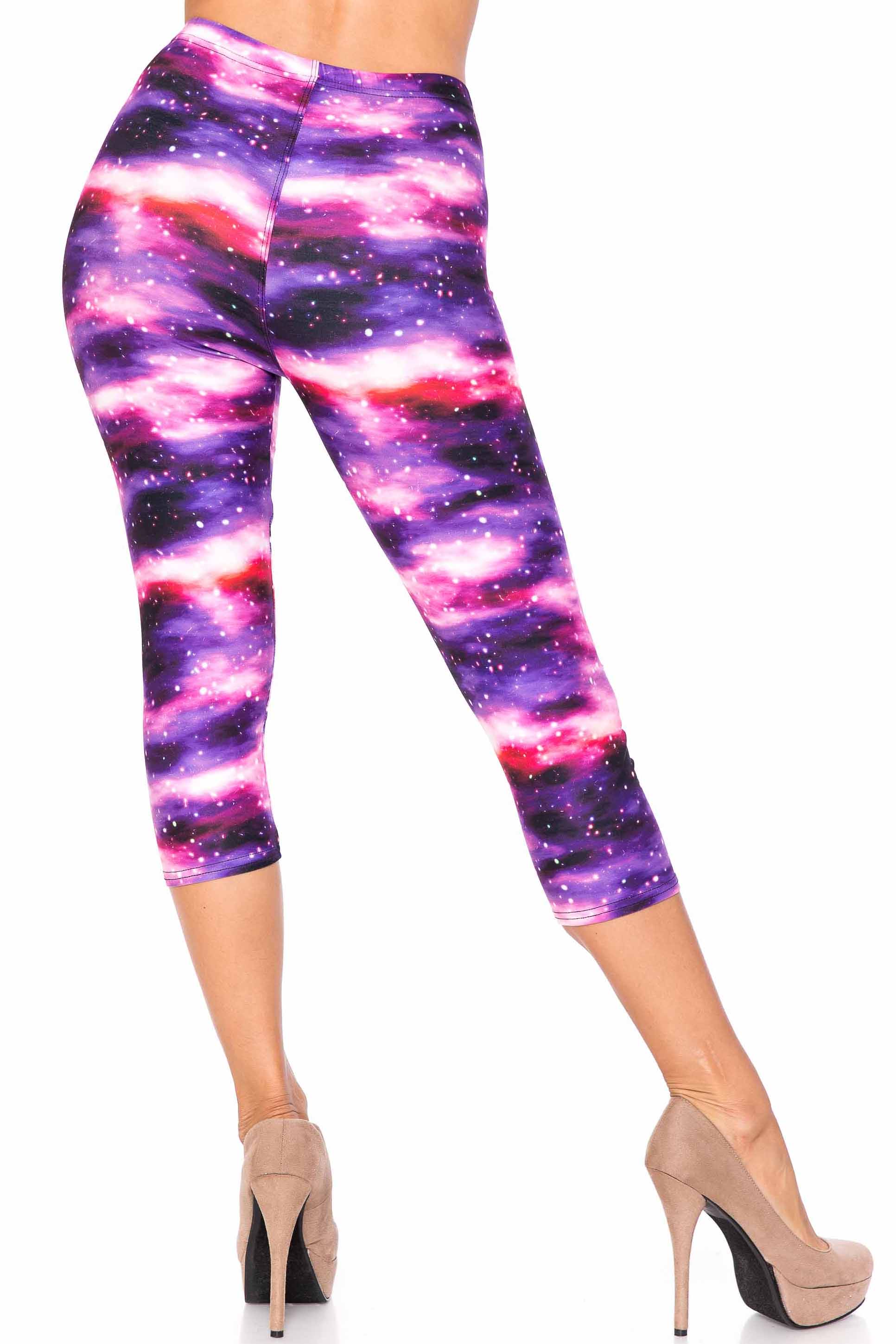 Wholesale Creamy Soft Purple Mist Capris - USA Fashion™