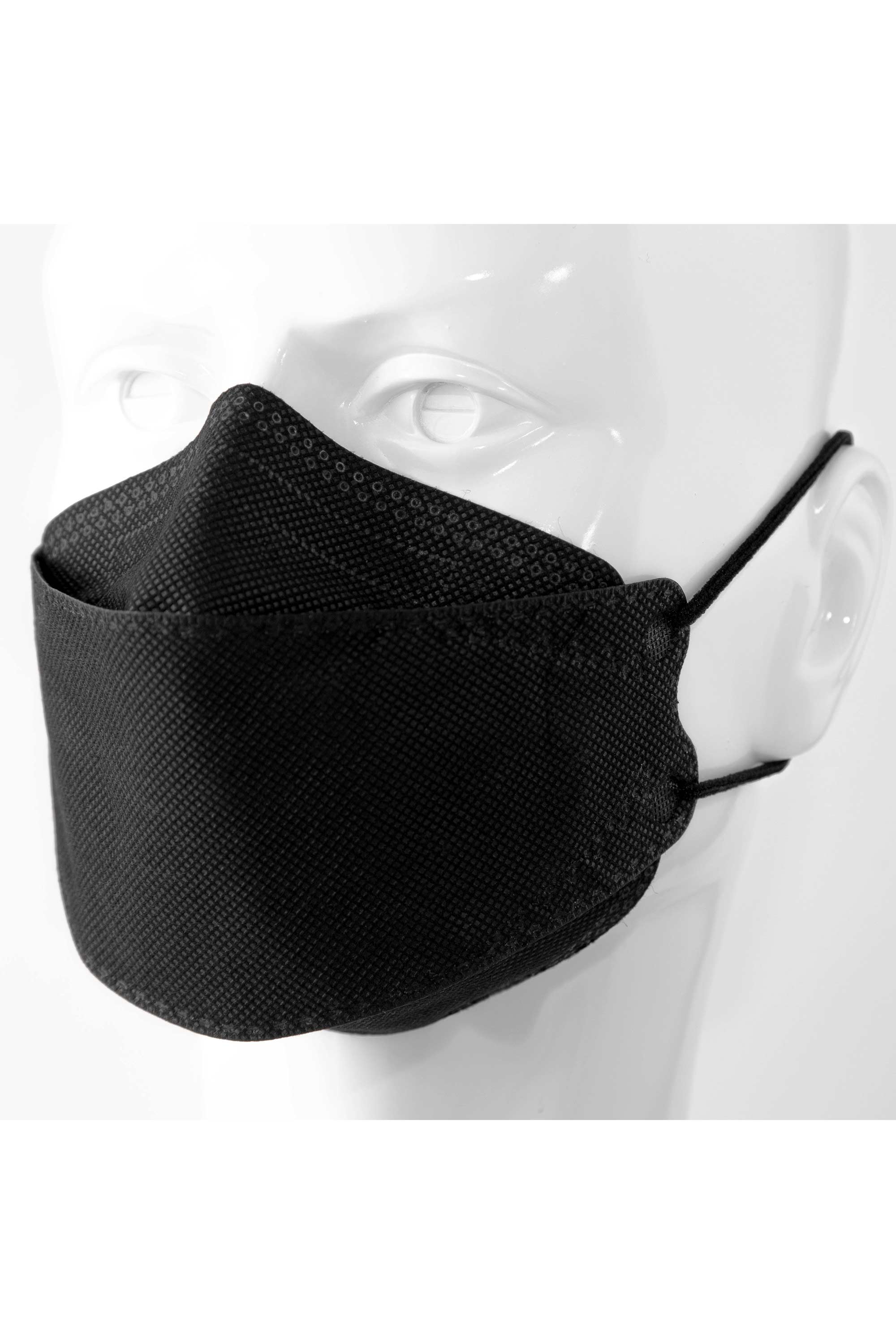 Black KF94 Face Mask - 50 Pack - Individually Sealed