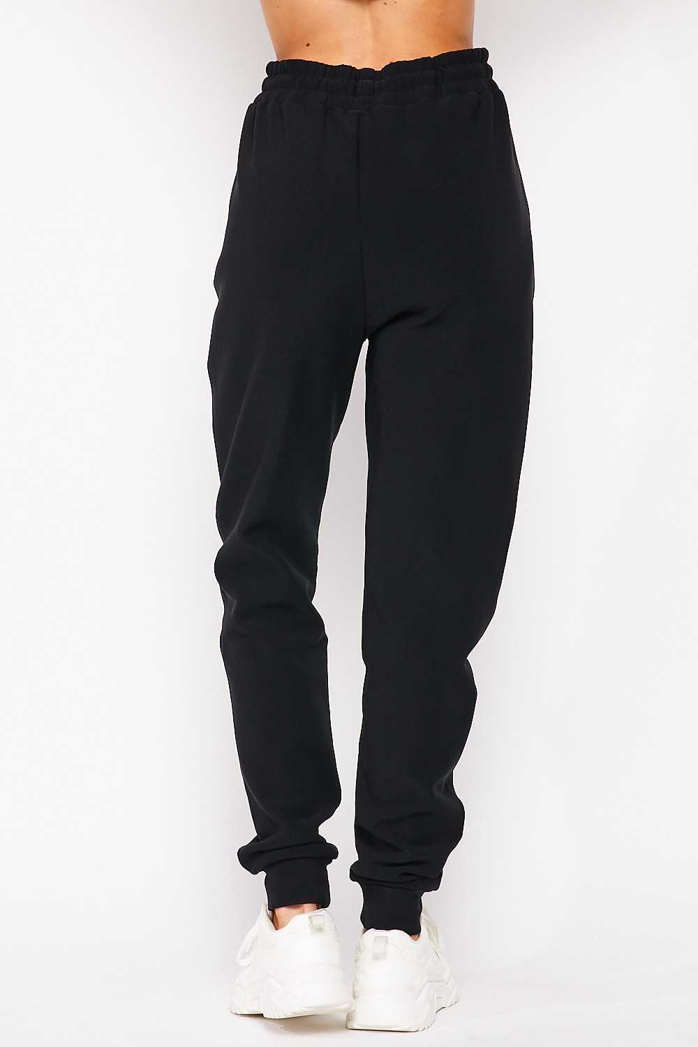 Wholesale Scuba Solid Thick Fleece Lined Jogger Pocket Zipper & Drawstring