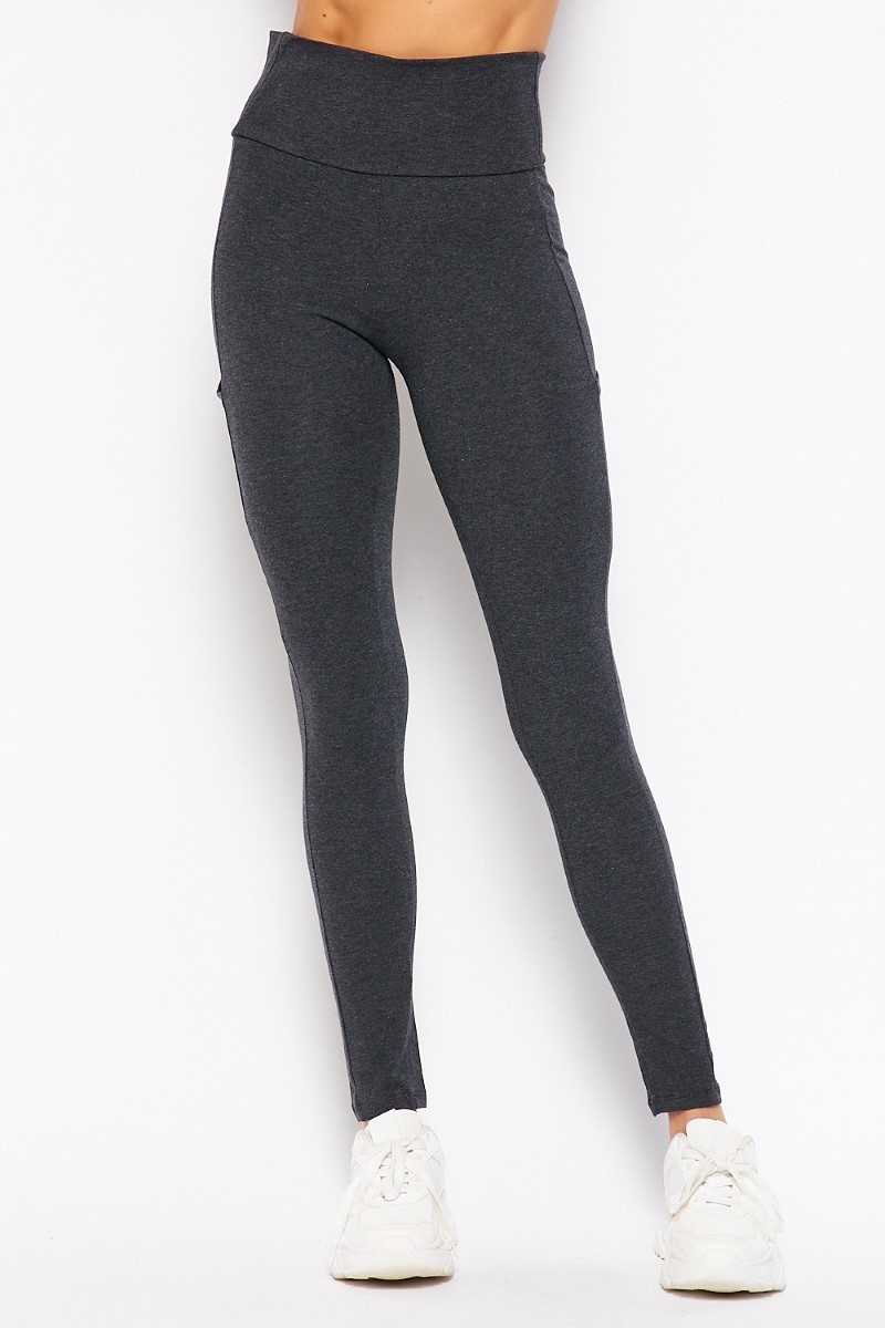 Wholesale Premium High Waisted Cotton Sport Leggings