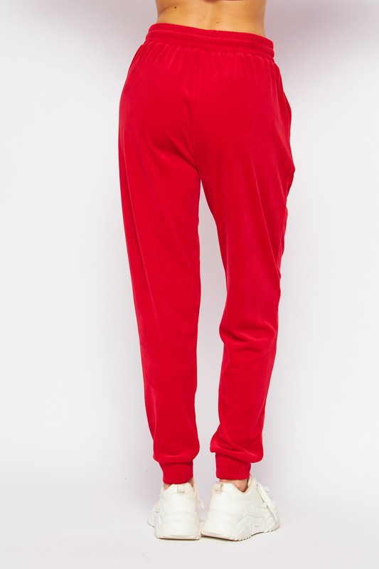 Wholesale Velour Comfy Plus Size Joggers