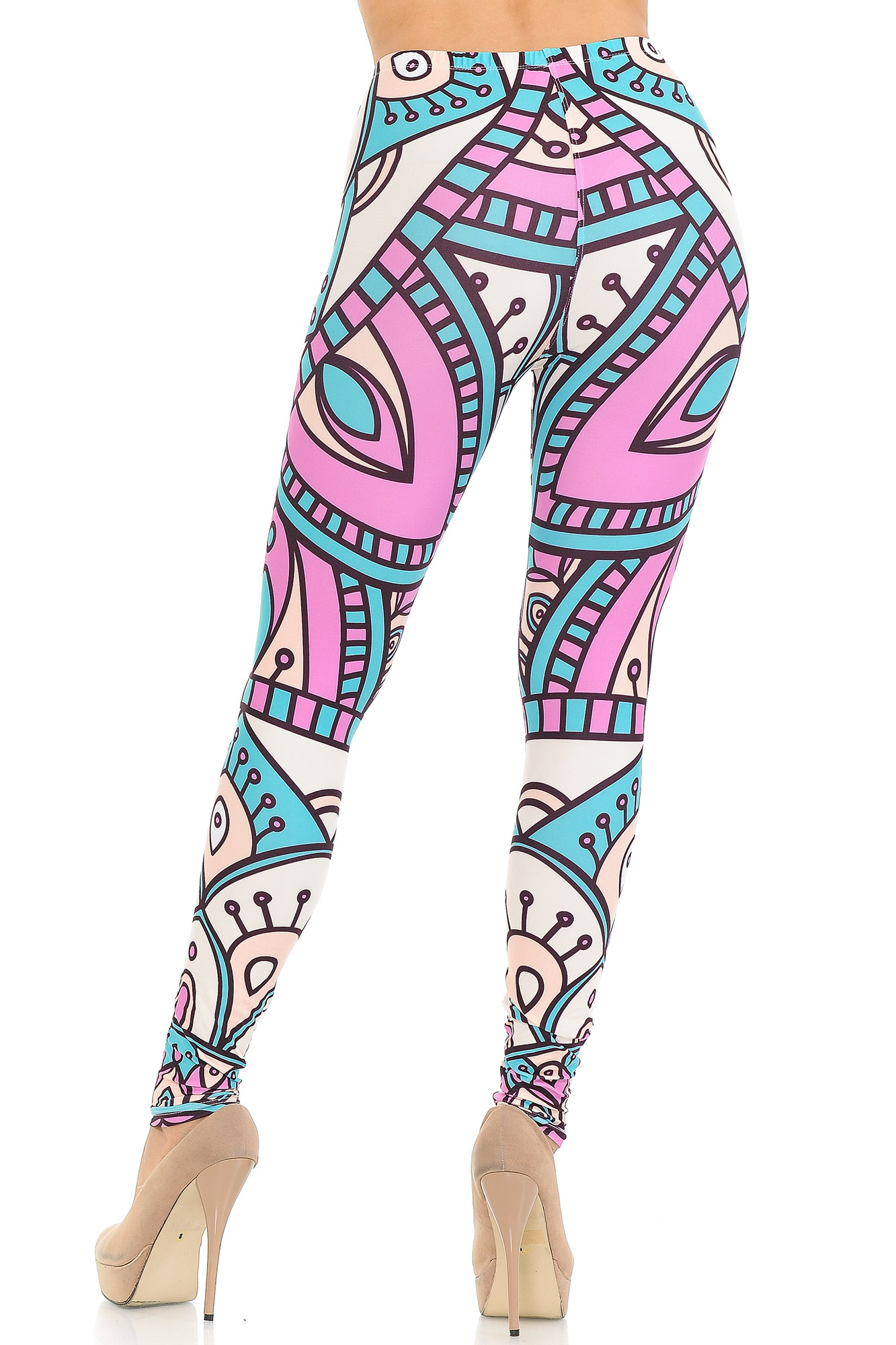 Wholesale Creamy Soft Cute Mandala Leggings - USA Fashion™