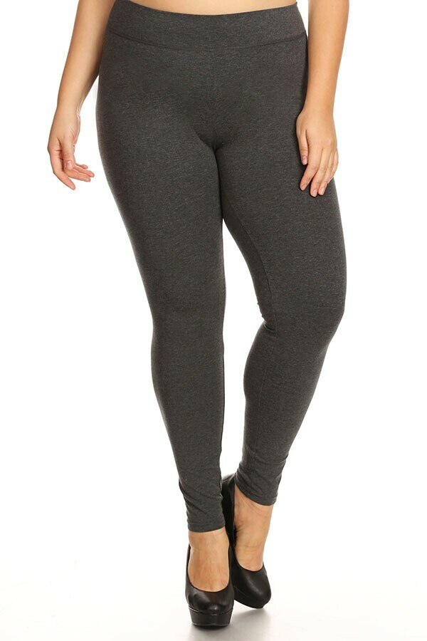 Wholesale High Waisted Cotton Sport Plus Size Leggings