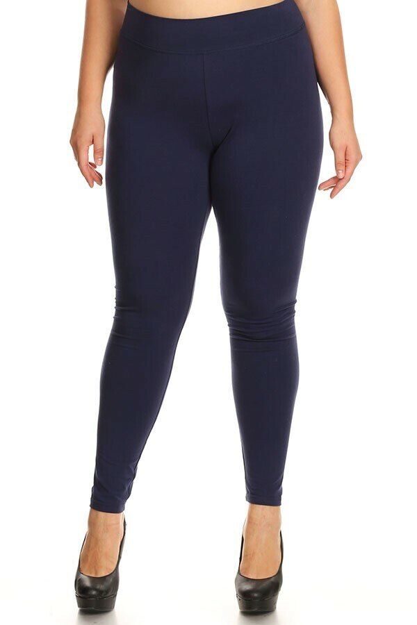 Wholesale High Waisted Cotton Sport Plus Size Leggings