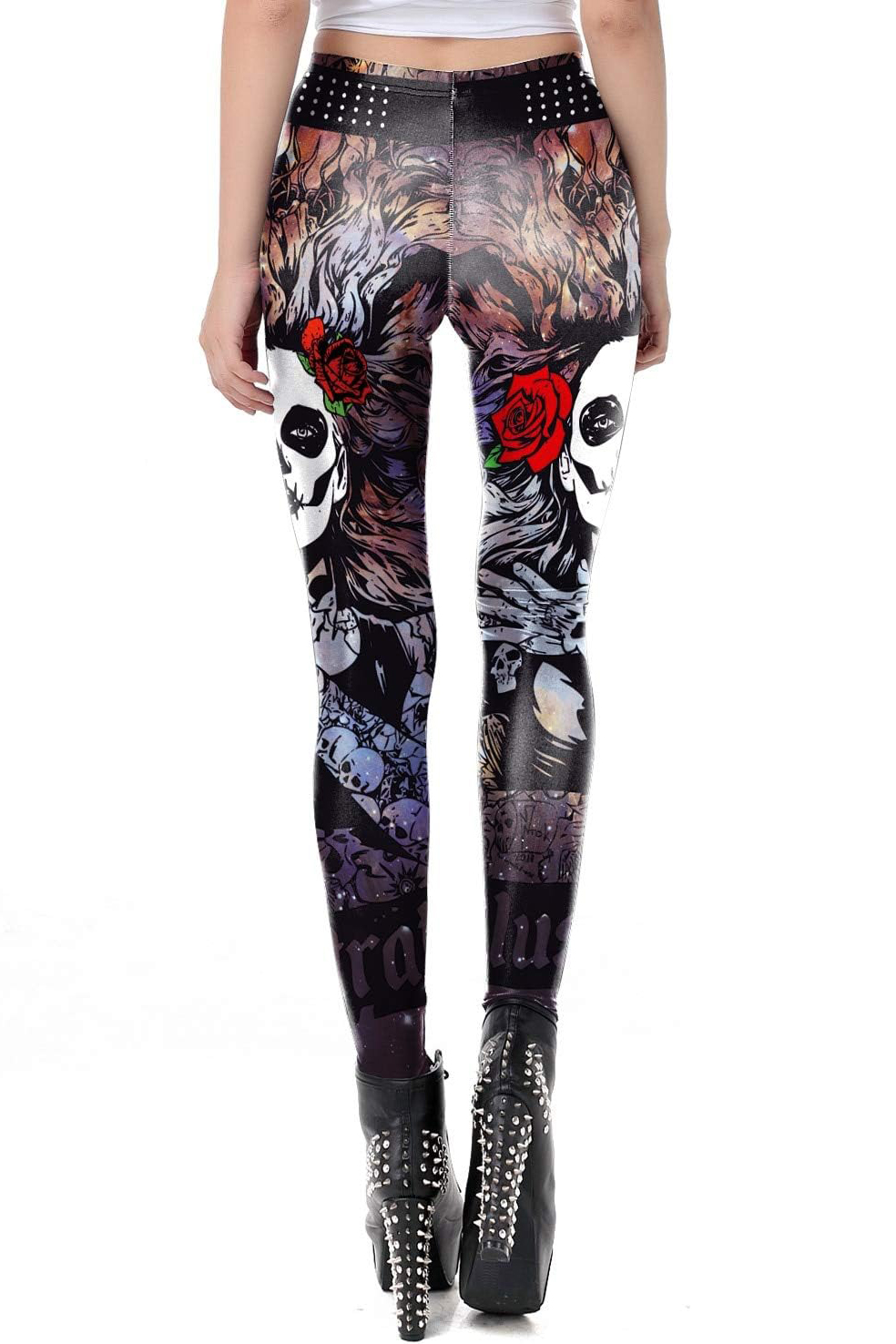 Wholesale Graphic Print Mistress of Evil Leggings