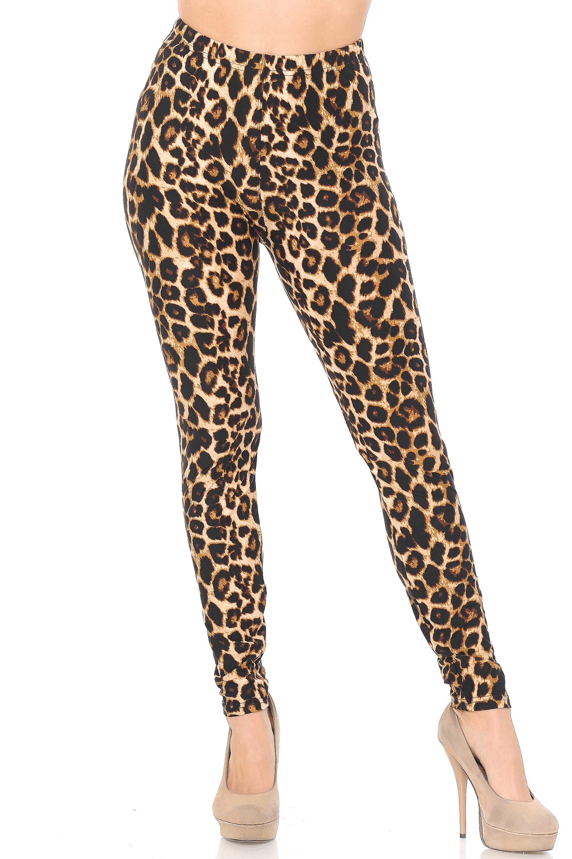 Wholesale Buttery Smooth Bold and Beautiful Leopard Leggings