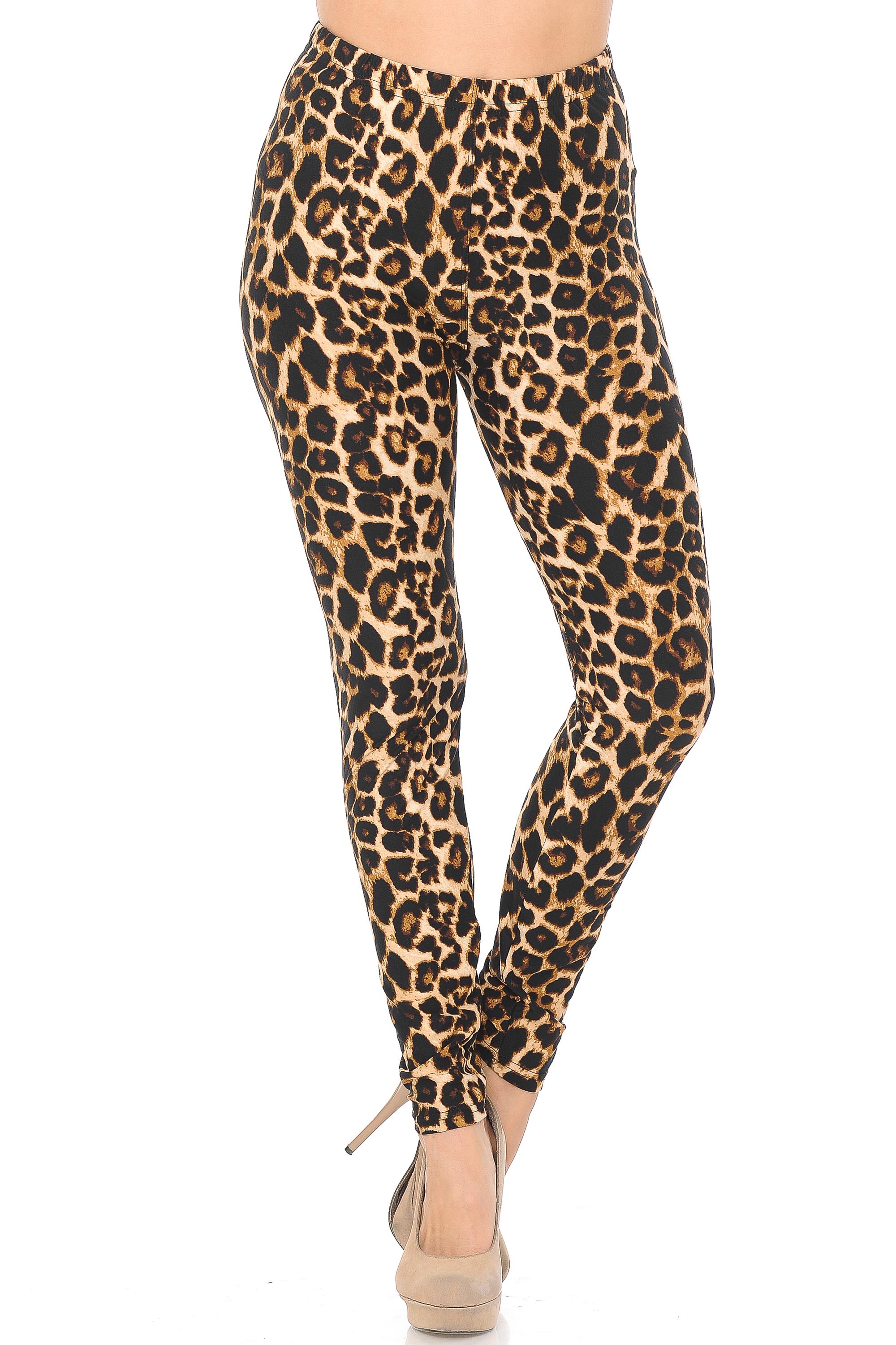 Wholesale Buttery Smooth Bold and Beautiful Leopard Leggings