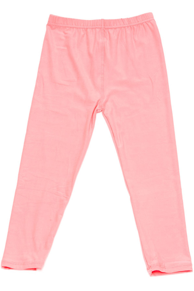 Wholesale Buttery Soft Solid Basic Kids Leggings