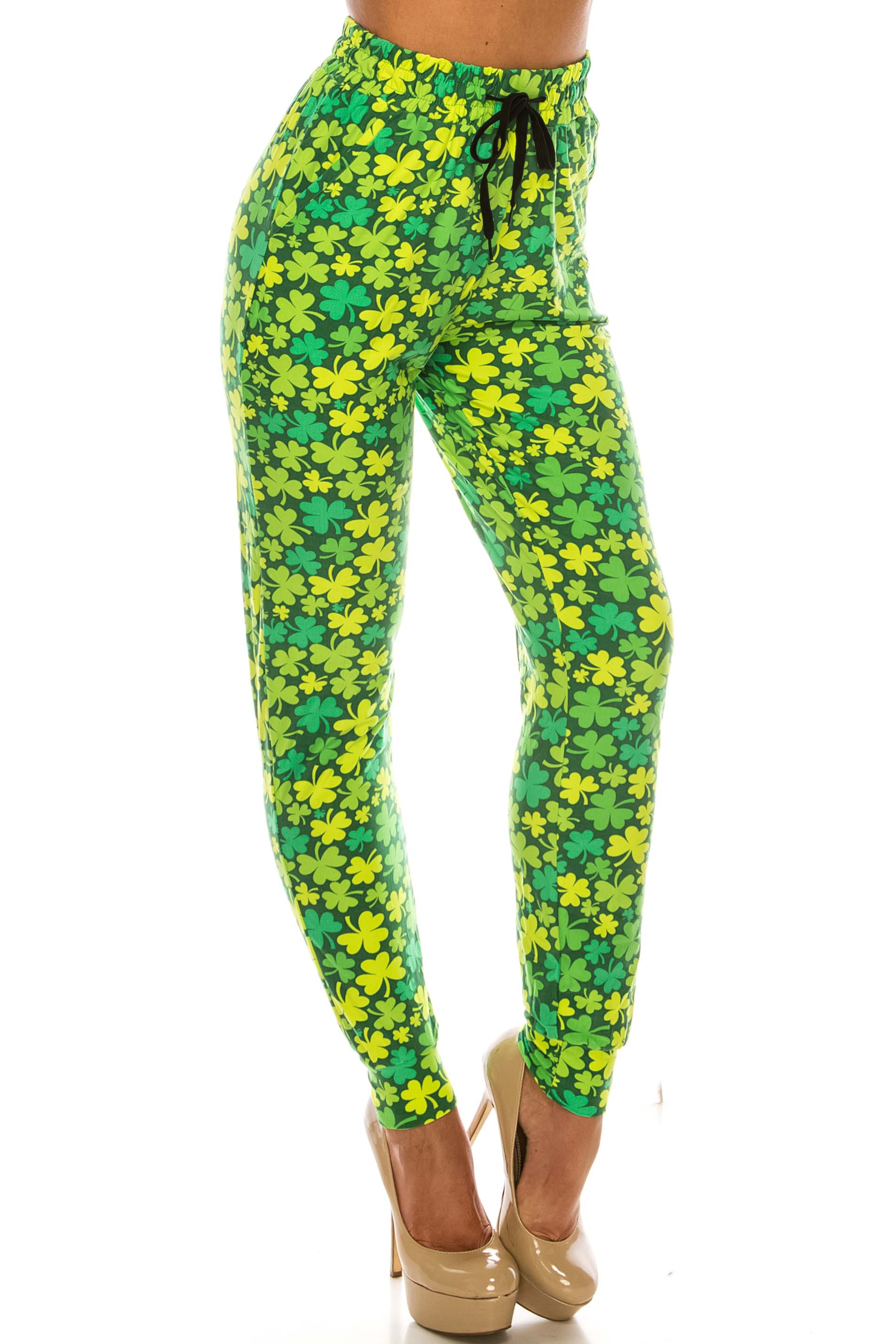 Wholesale Buttery Smooth Irish Clover Joggers - LIMITED EDITION