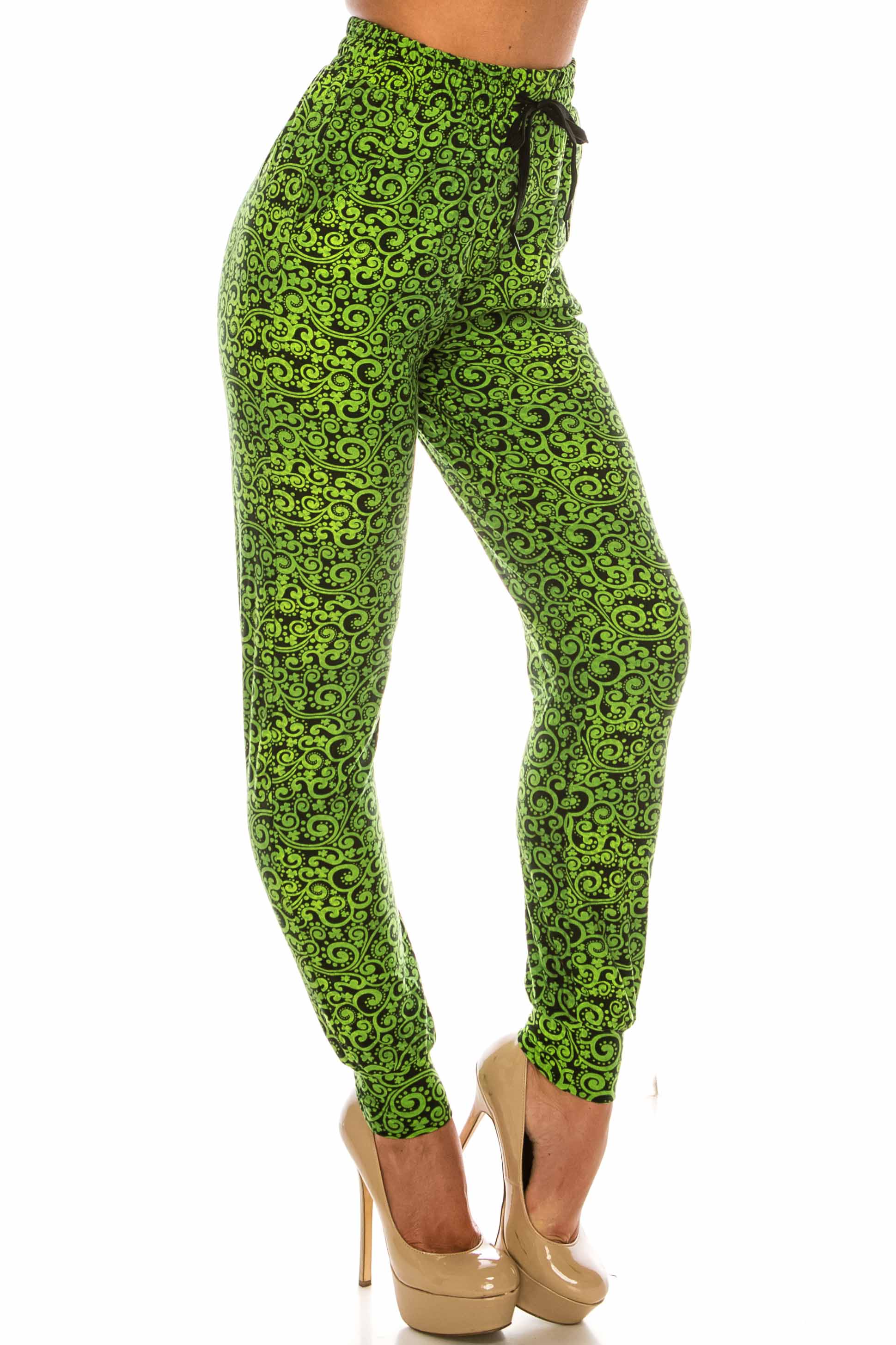 Wholesale Buttery Smooth Green Irish Vine Joggers - LIMITED EDITION
