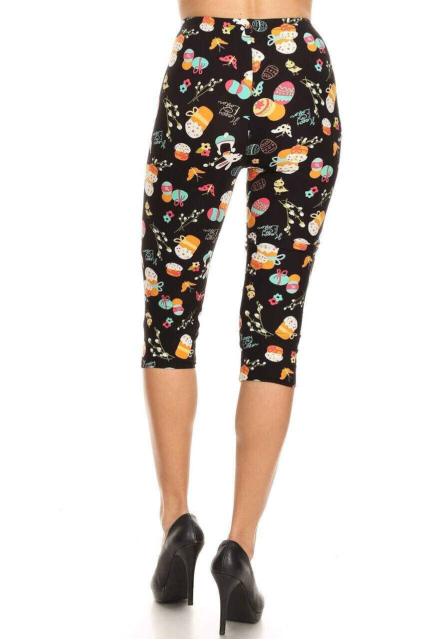Wholesale Buttery Smooth Easter Extravaganza Plus Size  Capris