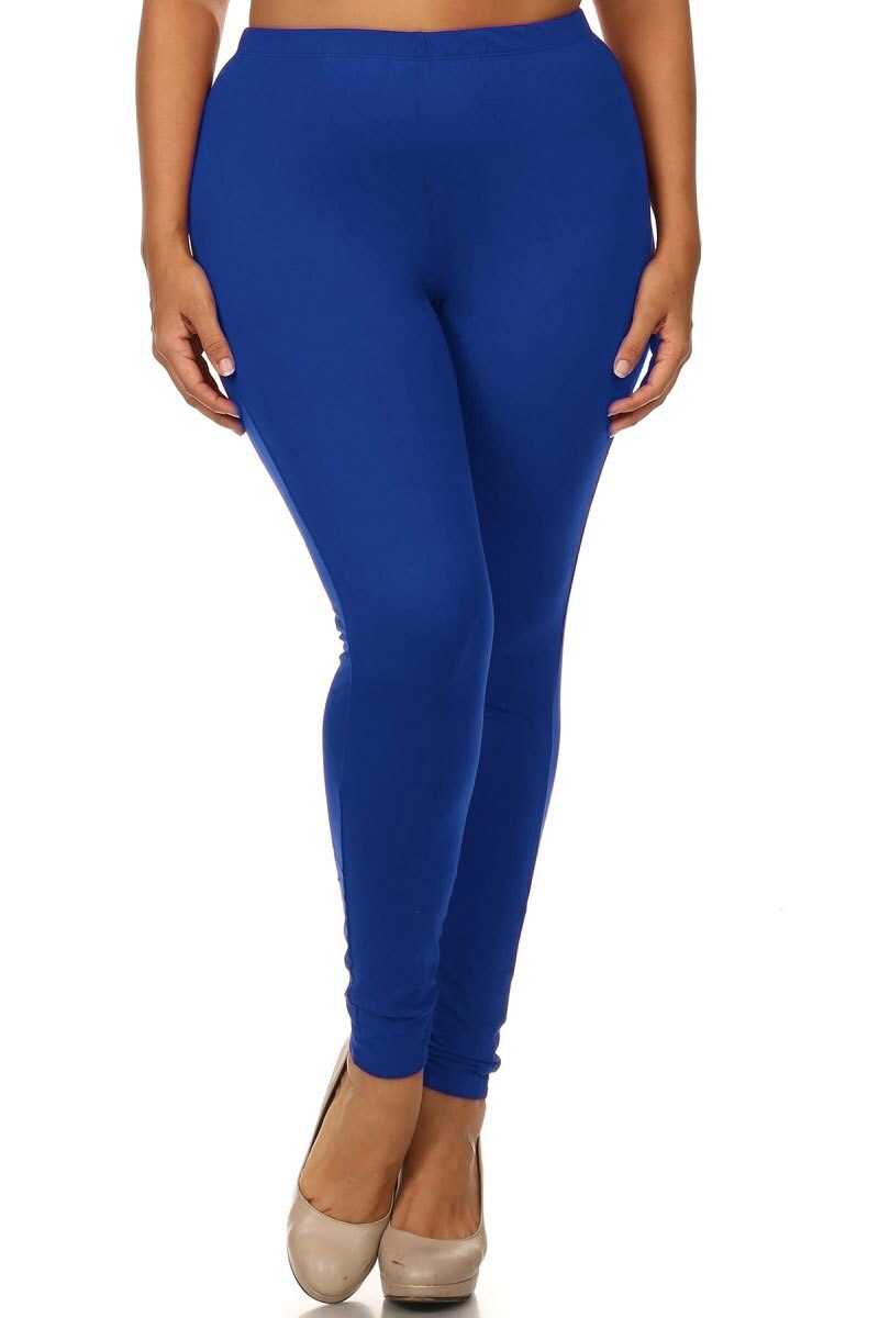 Wholesale USA Cotton Full Length Plus Size Leggings