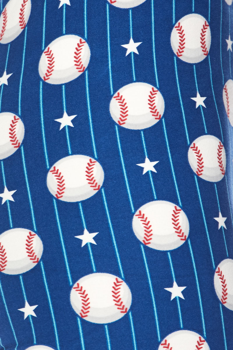 Wholesale Buttery Smooth Love of Baseball Capris