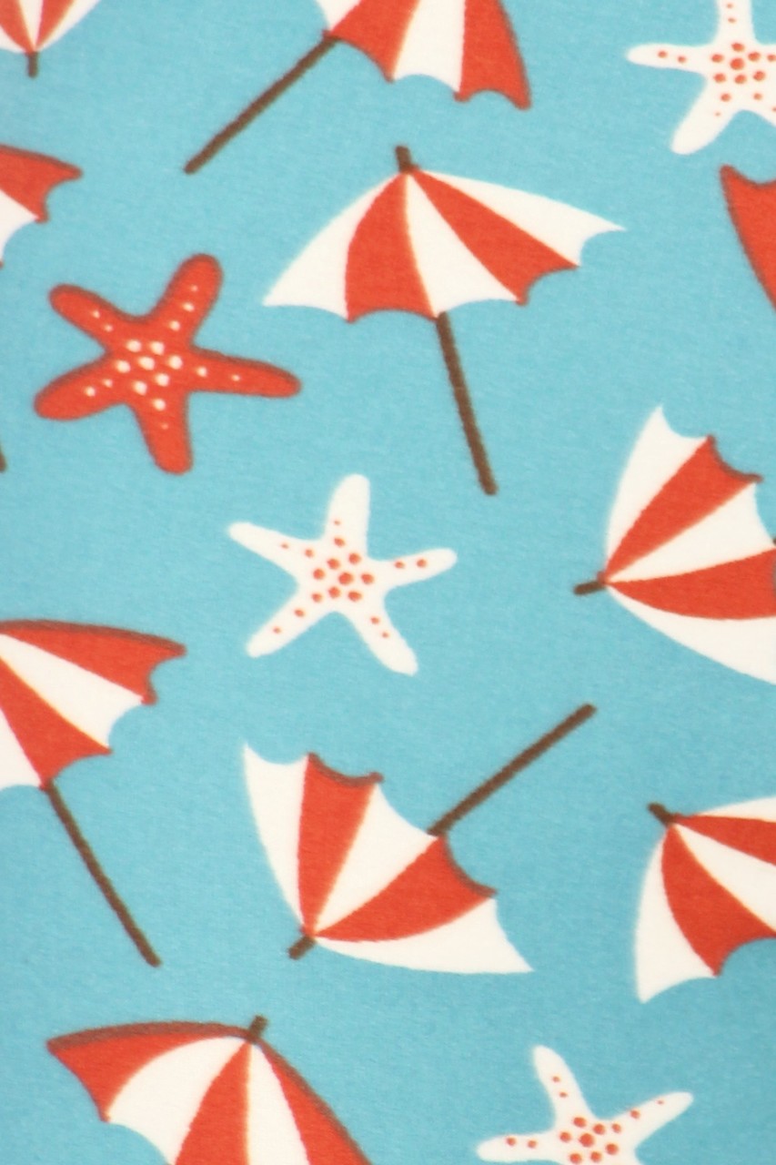 Wholesale Buttery Soft Umbrellas and Starfish Leggings