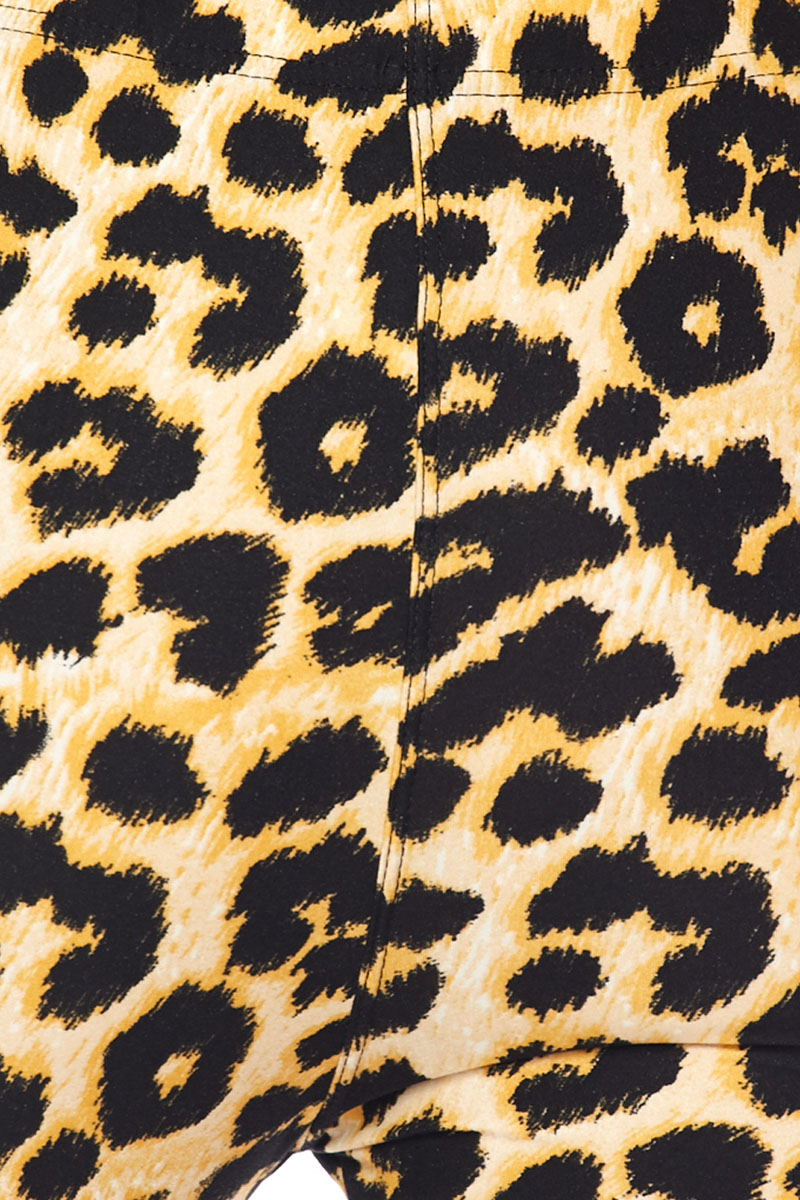 Wholesale Buttery Smooth Desert Leopard Plus Size Leggings - 3X-5X