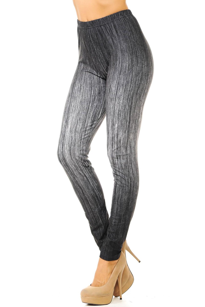 Wholesale Creamy Soft Vintage Ombre Fade Leggings - Multi-Size