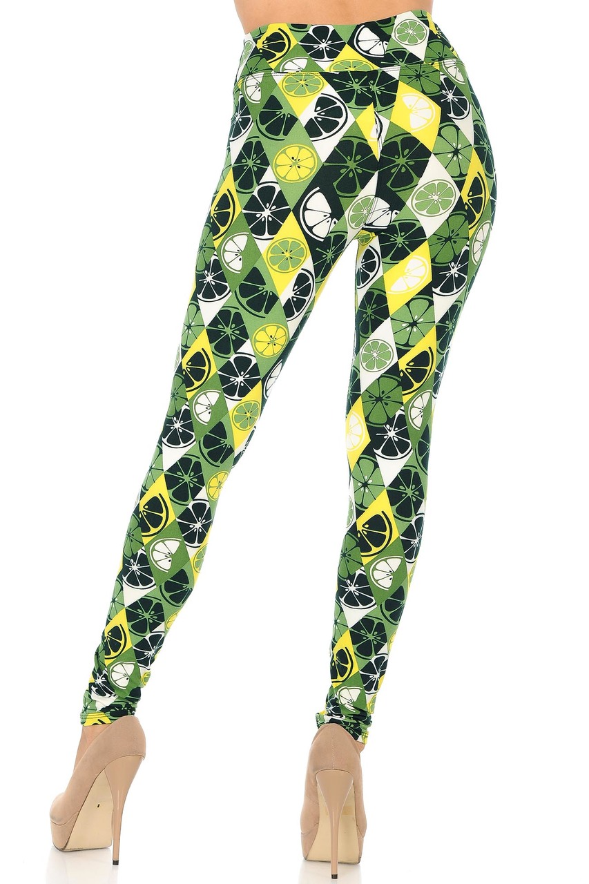 Wholesale Buttery Soft Luck of the Irish Lime High Waisted Leggings