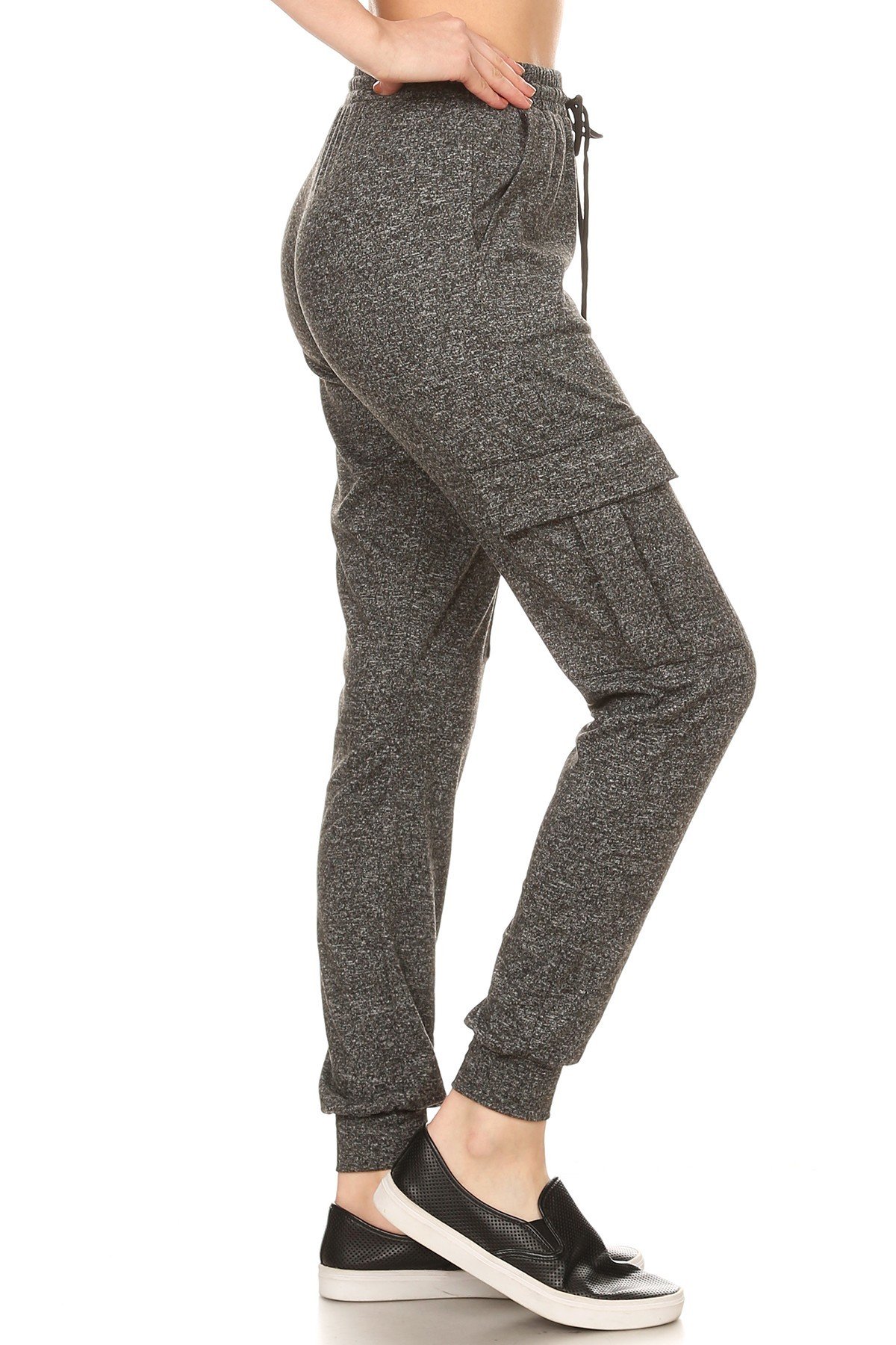 Wholesale Buttery Smooth Fitted Cargo Joggers