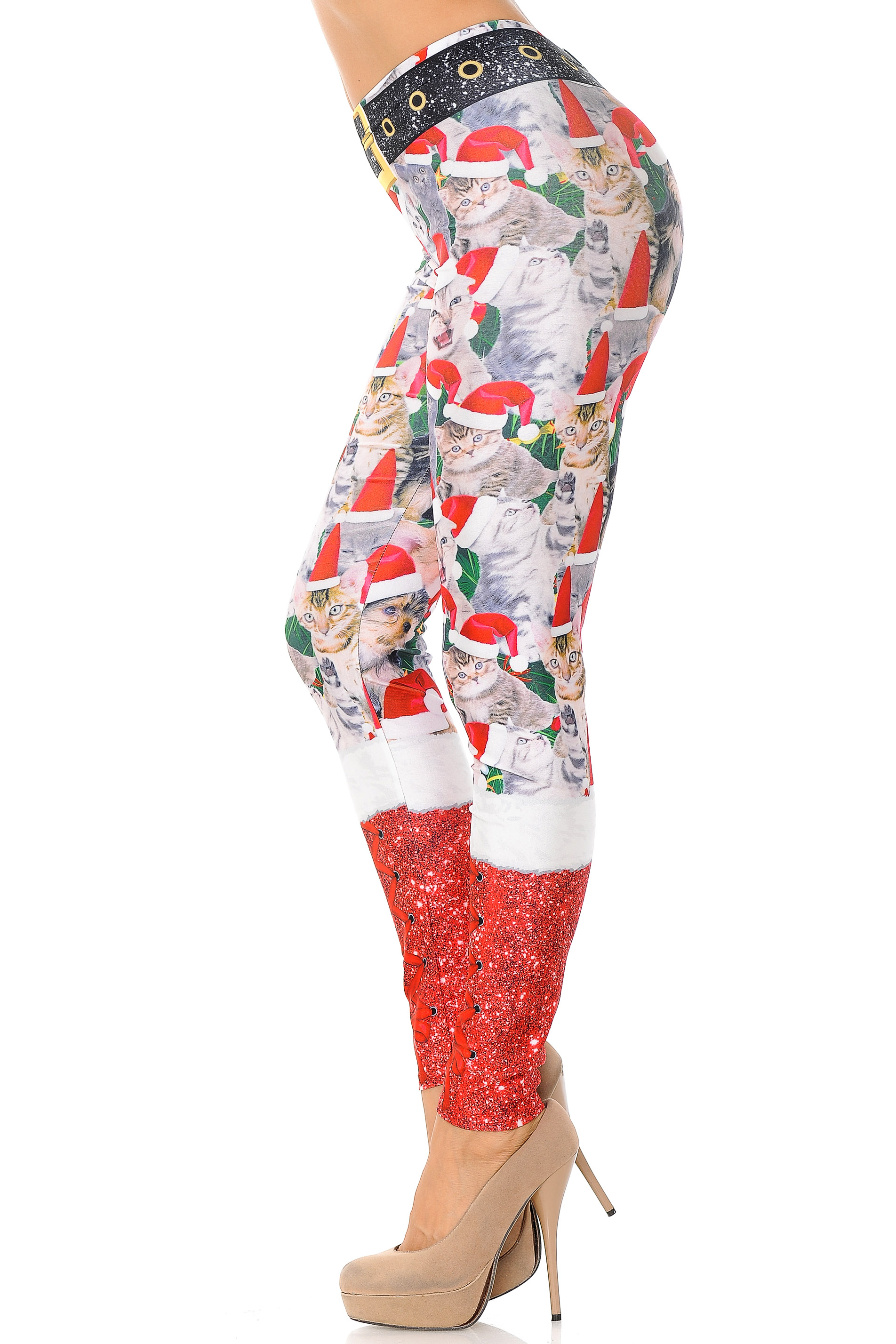 Wholesale Jolly Christmas Cats and Dogs Leggings