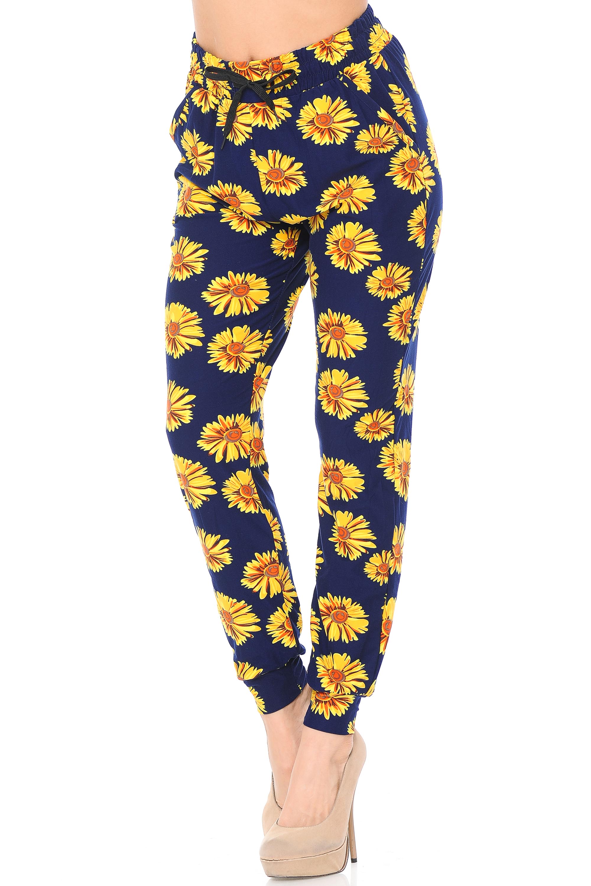 Wholesale Buttery Smooth Summer Daisy Joggers