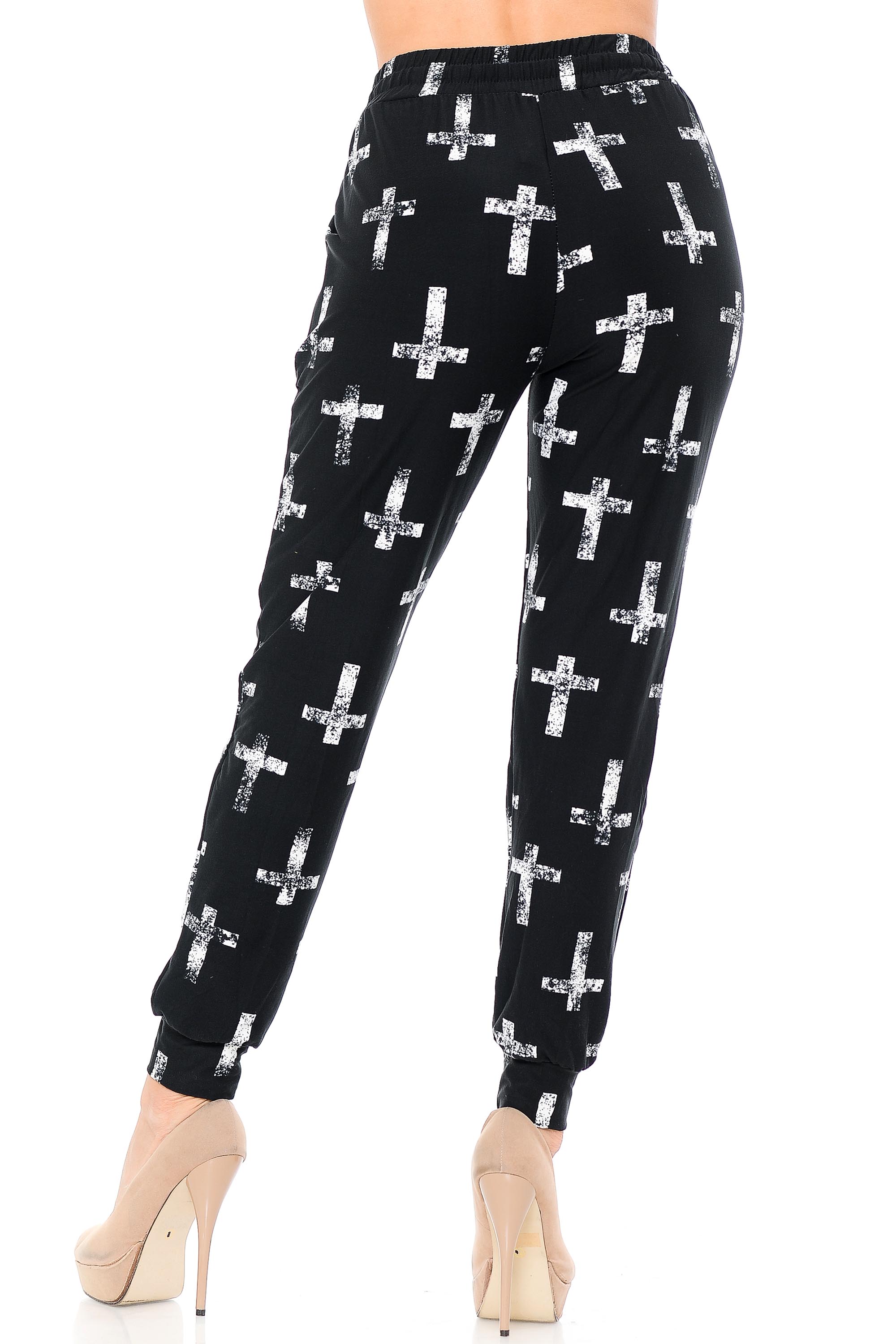 Wholesale Buttery Smooth Faded Cross Joggers