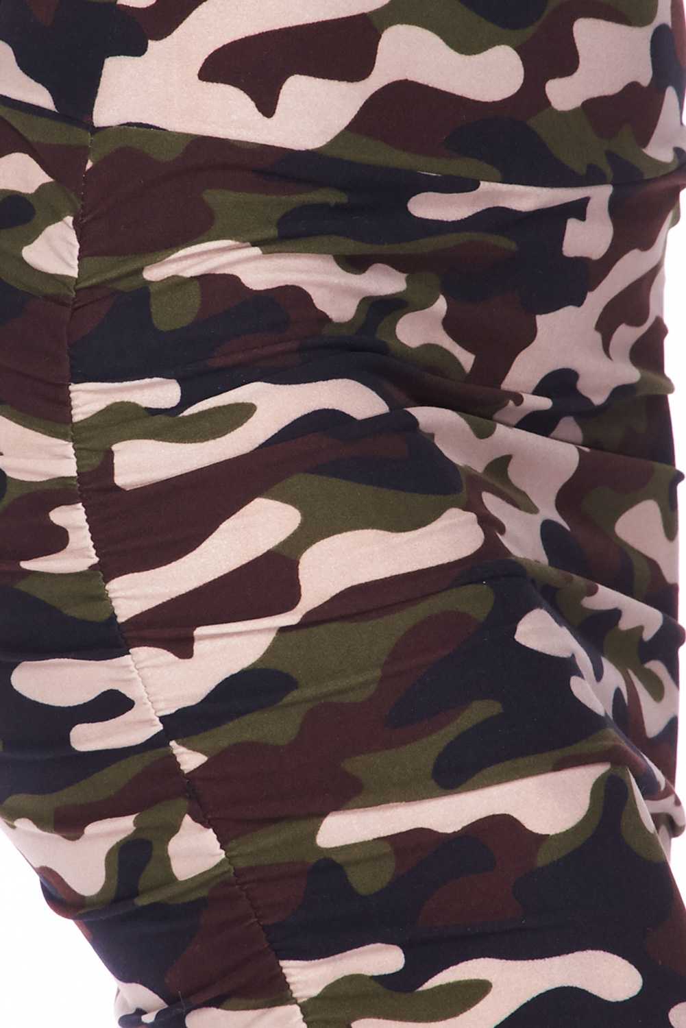 Wholesale Buttery Smooth Flirty Camouflage Pencil Skirt