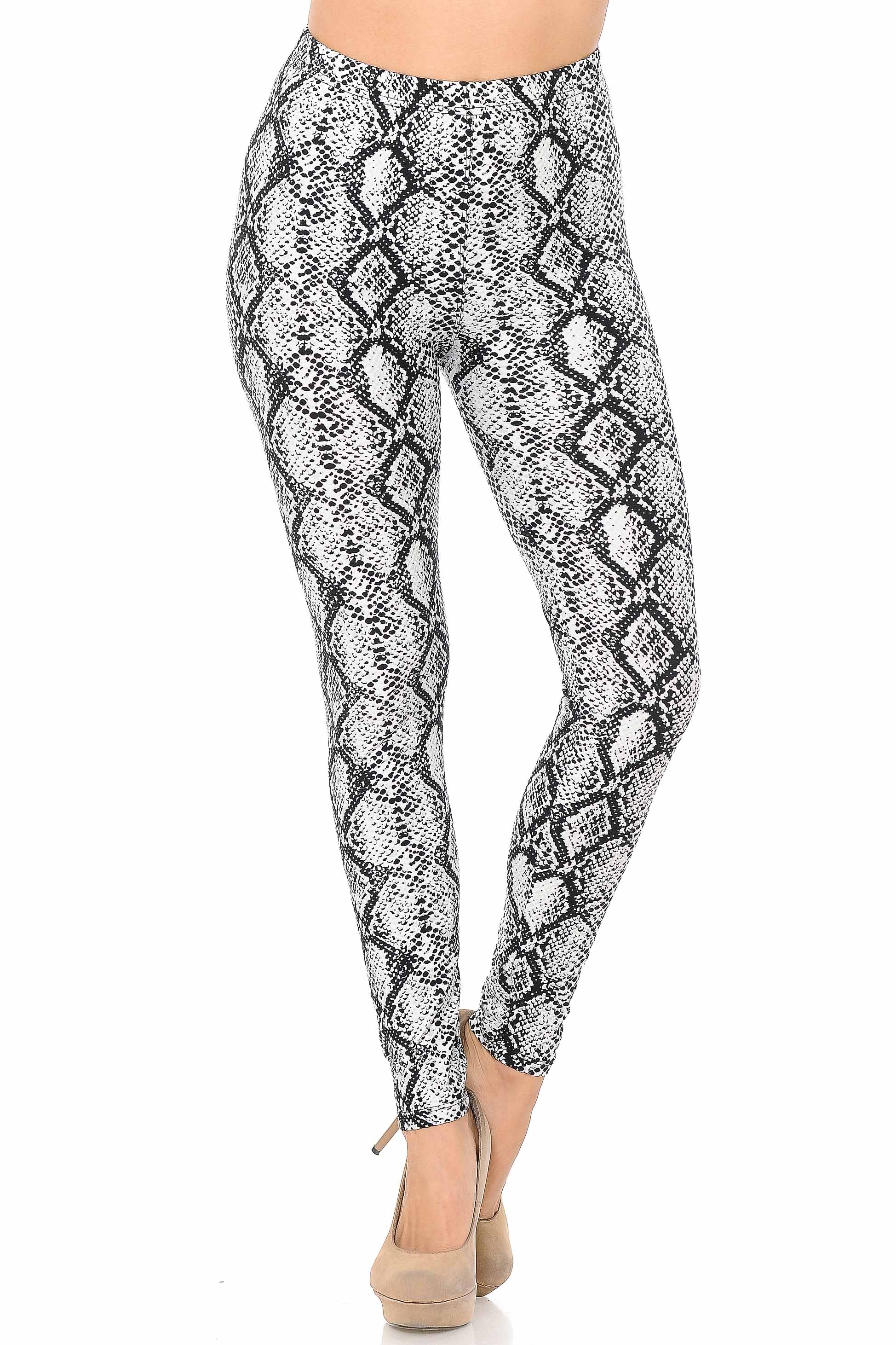 Buttery Smooth Daisy Extra Plus Size Leggings - 3X-5X