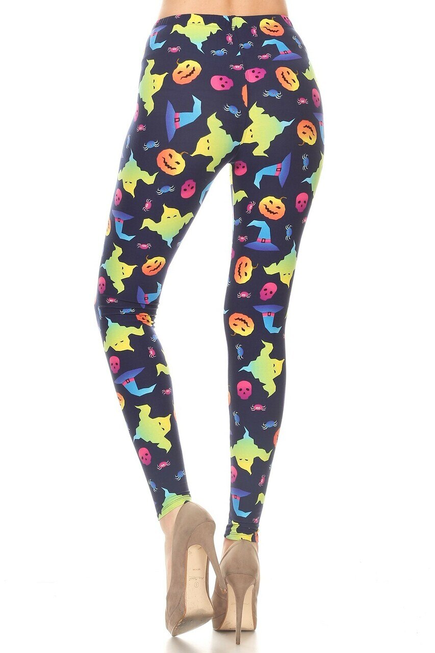 Wholesale Buttery Smooth Ghostbusters Ghosts Halloween Plus Size Leggings