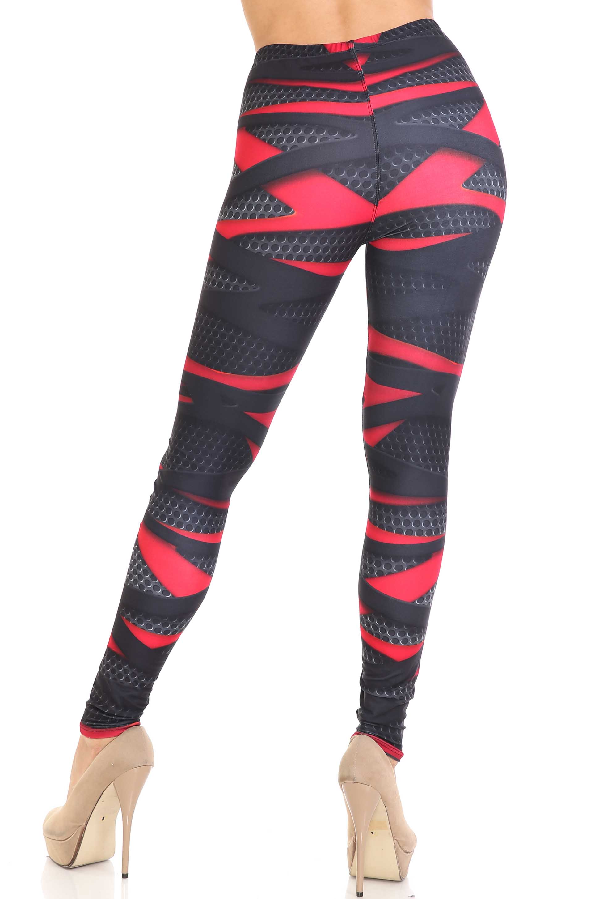 Wholesale Creamy Soft Cascading 3D Sport Wrap Leggings - USA Fashion™