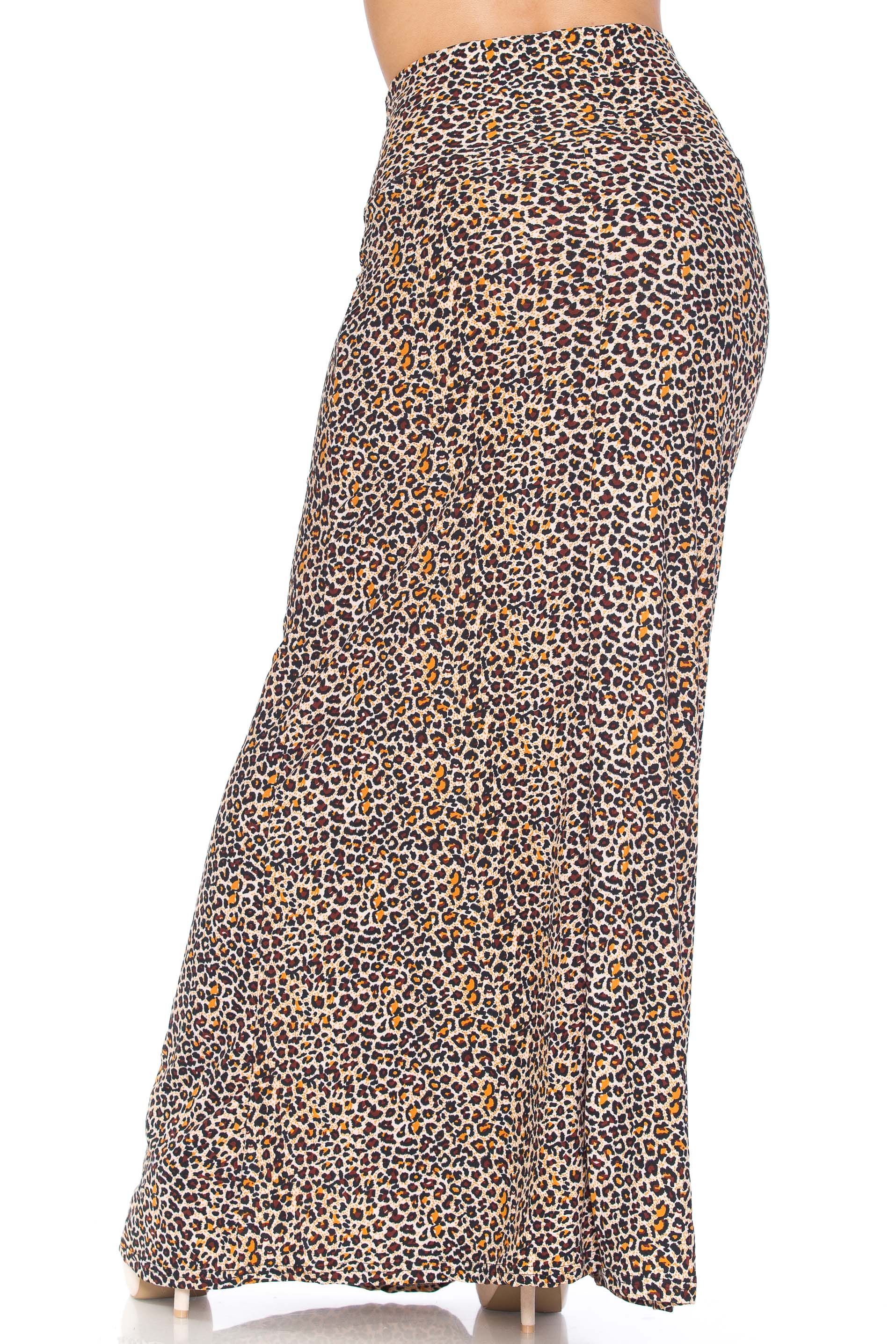 Wholesale Buttery Smooth Savage Leopard Maxi Skirt
