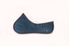 Saddle fit issues? Horse with sore back? we are confident this pad will help alleviate all of these conditions. 

This lovely half pad has our famous perforated gel inserts that absorb impact and pressure from the saddle and rider, allowing the horse to work more efficiently and comfortably under saddle. 

Features:

Has a 2 inch spine to allow more freedom of movement along back.
Anti microbial and breathable spacer fabric underside.
Non slip suede fabric on top.
Perforated gel inserts for complete protection of horses back.
One size fits saddles up to 18 inch.

Color: Black, white, peacock blue and burgundy.

What is Impact Gel? 

Antimicrobial - Impact Gel’s surface is in-hospitable to the growth of bacteria and fungi. Testing has indicated a 100% inhibition to both types of microbes.
Temperature resistant - Impact Gel disperses heat energy horizontally through the gel up to temperatures of 250F, higher than the boiling temperature of water. Likewise, in temperatures as low as -40F, Impact Gel retains its energy absorbing properties.
Shock absorbing - Impact Gel exhibits incredible shock absorption properties because of how energy is transferred and dissipated through the molecular structure of the gel. Energy flows horizontally through the gel away from the impact location, similar to ripples on the surface of a pond. 
Impact Gel’s ongoing research, combined with vigorous testing by the equine industry’s leading riders has resulted in the development of a comprehensive product line that delivers unmatched performance and comfort to both the horse and rider.

Impact Gel pads have two distinct benefits that out perform our competitors and are unsurpassed in relieving pressure points caused by a poor fitting saddle, a major cause of white spots.

We are also unequaled in dissipating energy that is transferred onto the horse, therefore the animal stays fresher longer and performs better.

At Impact Gel we believe that what we do makes a difference every day. 

Washing and care: Remove inserts before washing in cold water on gentle cycle. Do NOT tumble dry.