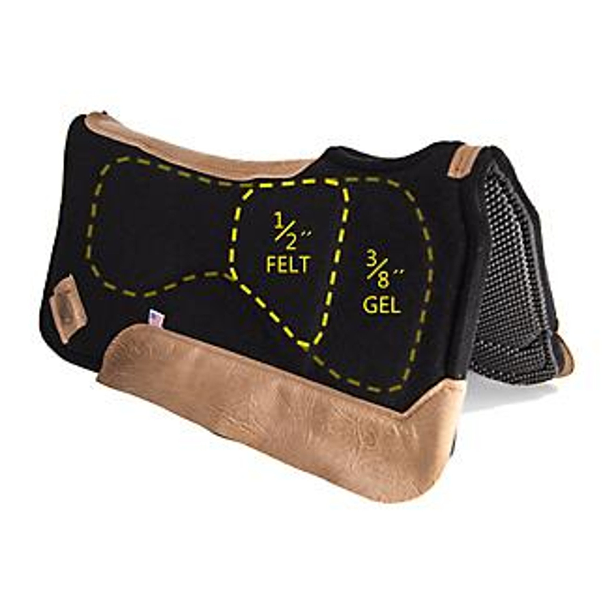 Best Western Saddle Pad Impact Gel Calgary Alberta Canada