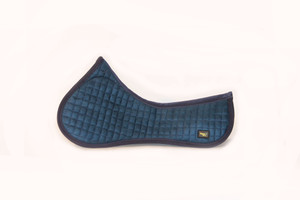 Saddle fit issues? Horse with sore back? we are confident this pad will help alleviate all of these conditions.
This lovely half pad has our famous perforated gel inserts that absorb impact and pressure from the saddle and rider, allowing the horse to work more efficiently and comfortably under saddle.
Features:
Has a 2 inch spine to allow more freedom of movement along back.
Anti microbial and breathable spacer fabric underside.
Non slip suede fabric on top.
Perforated gel inserts for complete protection of horses back.
One size fits saddles up to 18 inch.
Color: Black, white, peacock blue and burgundy.
What is Impact Gel?
Antimicrobial - Impact Gel’s surface is in-hospitable to the growth of bacteria and fungi. Testing has indicated a 100% inhibition to both types of microbes.
Temperature resistant - Impact Gel disperses heat energy horizontally through the gel up to temperatures of 250F, higher than the boiling temperature of water. Likewise, in temperatures as low as -40F, Impact Gel retains its energy absorbing properties.
Shock absorbing - Impact Gel exhibits incredible shock absorption properties because of how energy is transferred and dissipated through the molecular structure of the gel. Energy flows horizontally through the gel away from the impact location, similar to ripples on the surface of a pond.
Impact Gel’s ongoing research, combined with vigorous testing by the equine industry’s leading riders has resulted in the development of a comprehensive product line that delivers unmatched performance and comfort to both the horse and rider.
Impact Gel pads have two distinct benefits that out perform our competitors and are unsurpassed in relieving pressure points caused by a poor fitting saddle, a major cause of white spots.
We are also unequaled in dissipating energy that is transferred onto the horse, therefore the animal stays fresher longer and performs better.
At Impact Gel we believe that what we do makes a difference every day.
Washing and care: Remove inserts before washing in cold water on gentle cycle. Do NOT tumble dry. Saddle fit issues? Horse with sore back? we are confident this pad will help alleviate all of these conditions.
This lovely half pad has our famous perforated gel inserts that absorb impact and pressure from the saddle and rider, allowing the horse to work more efficiently and comfortably under saddle.
Features:
Has a 2 inch spine to allow more freedom of movement along back.
Anti microbial and breathable spacer fabric underside.
Non slip suede fabric on top.
Perforated gel inserts for complete protection of horses back.
One size fits saddles up to 18 inch.
Color: Black, white, peacock blue and burgundy.
What is Impact Gel?
Antimicrobial - Impact Gel’s surface is in-hospitable to the growth of bacteria and fungi. Testing has indicated a 100% inhibition to both types of microbes.
Temperature resistant - Impact Gel disperses heat energy horizontally through the gel up to temperatures of 250F, higher than the boiling temperature of water. Likewise, in temperatures as low as -40F, Impact Gel retains its energy absorbing properties.
Shock absorbing - Impact Gel exhibits incredible shock absorption properties because of how energy is transferred and dissipated through the molecular structure of the gel. Energy flows horizontally through the gel away from the impact location, similar to ripples on the surface of a pond.
Impact Gel’s ongoing research, combined with vigorous testing by the equine industry’s leading riders has resulted in the development of a comprehensive product line that delivers unmatched performance and comfort to both the horse and rider.
Impact Gel pads have two distinct benefits that out perform our competitors and are unsurpassed in relieving pressure points caused by a poor fitting saddle, a major cause of white spots.
We are also unequaled in dissipating energy that is transferred onto the horse, therefore the animal stays fresher longer and performs better.
At Impact Gel we believe that what we do makes a difference every day.
Washing and care: Remove inserts before washing in cold water on gentle cycle. Do NOT tumble dry.