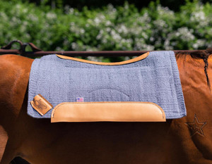 Impact Gel Woven Western Saddle Pad: Sweet Treat Collection - Berries and Cream Impact Gel Woven Western Saddle Pad: Sweet Treat Collection - Berries and Cream