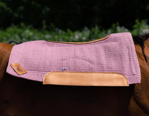 Impact Gel Woven Western Saddle Pad: Sweet Treat Collection - Raspberry Sorbet  Impact Gel Woven Western Saddle Pad: Sweet Treat Collection - Raspberry Sorbet