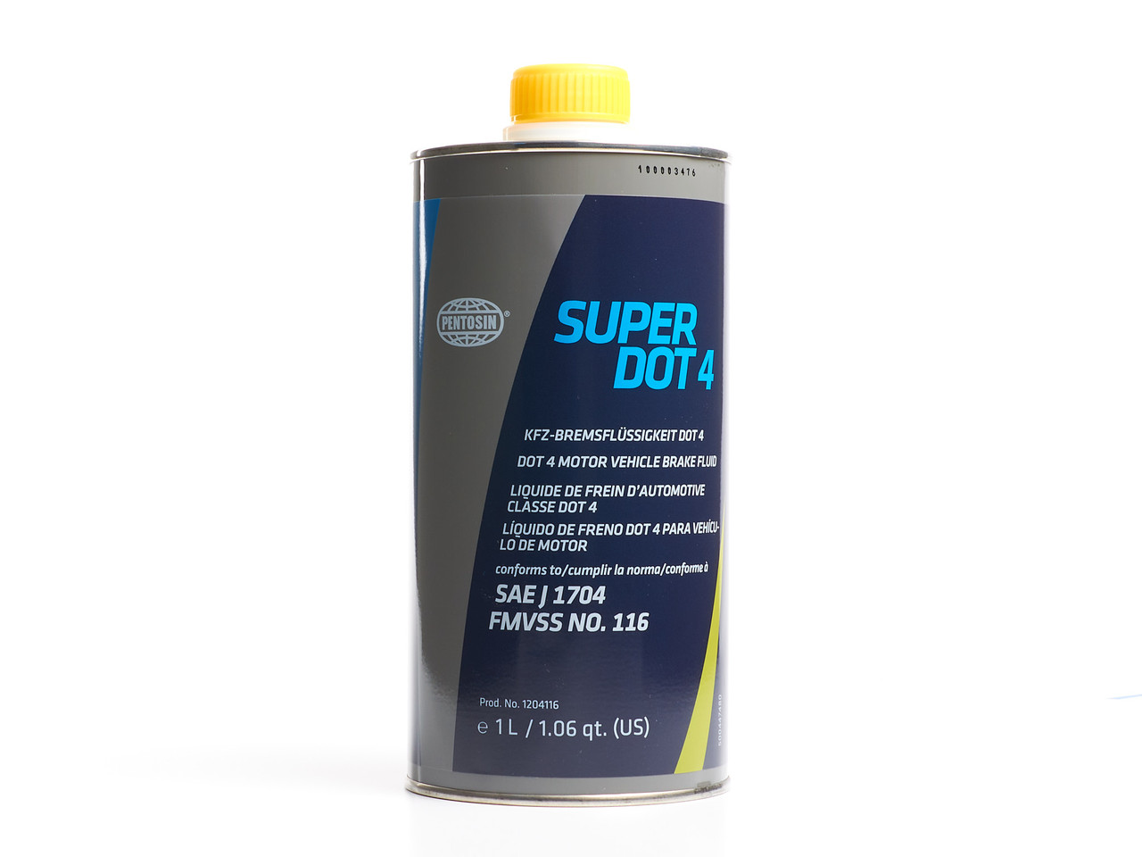 TT Stuff - PEN-1204116 - Pentosin - Brake Fluid - Super DOT4 - 1 Liter