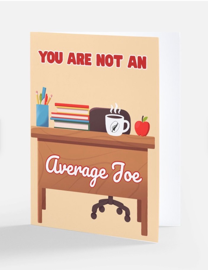 Teacher Appreciation Card