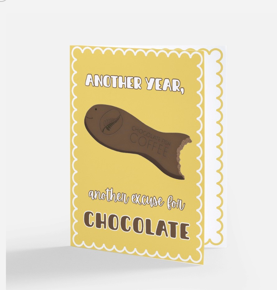 Chocolate Birthday Card