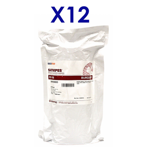 CLEANING SOLVENT-BASED WIPES DS-108 11 X 17 SATWIPES 1400ML