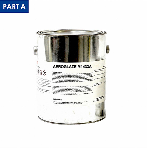 POLYURETHANE COATING AEROGLAZE M1433A GAL W/EARS