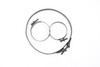 KX80 1996 Intake Boot Clamp Set Kawasaki #255