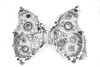 YZ250F 2007–2009 Crankcase Set Engine Cases Yamaha 5XC-15100-21-YX #300