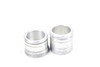 YZ125 YZ250 02-07 Front Axle Collars Spacers Pair Yamaha 5NY-25186-00-00 #334