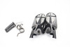 CRF450R 04-11 CRF450X 05-14 Footrests LH+RH Footpegs Honda 50616-MEN-670 #333